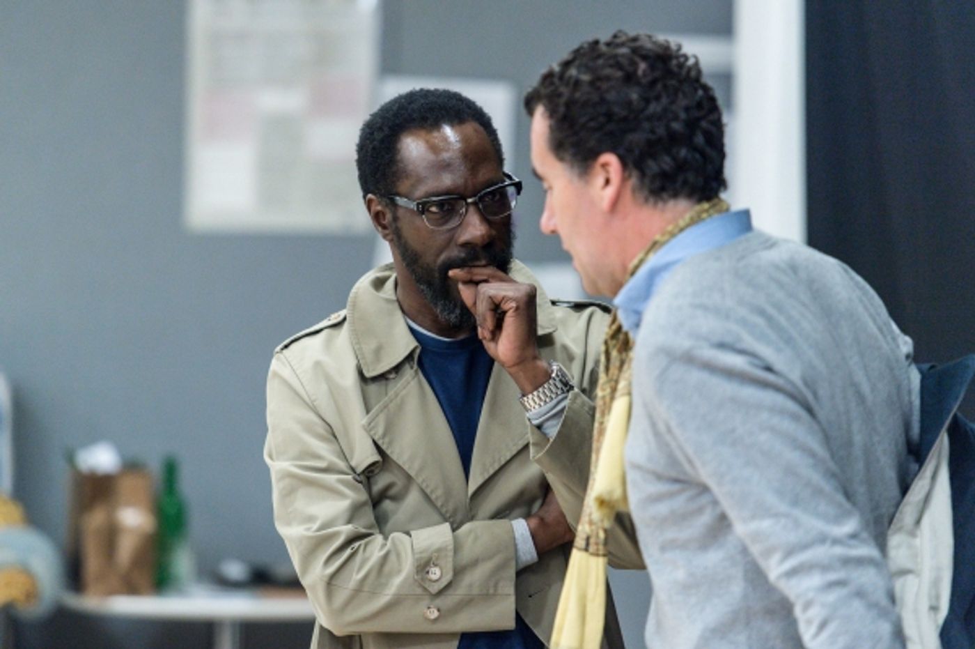 Photo Flash: In Rehearsal with Lisa Dillon and More for HAPGOOD at Hampstead Theatre  Image