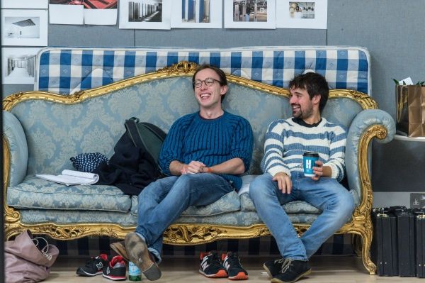 Nick Blakeley (Maggs) and Edward Hancock (Merryweather) Photo