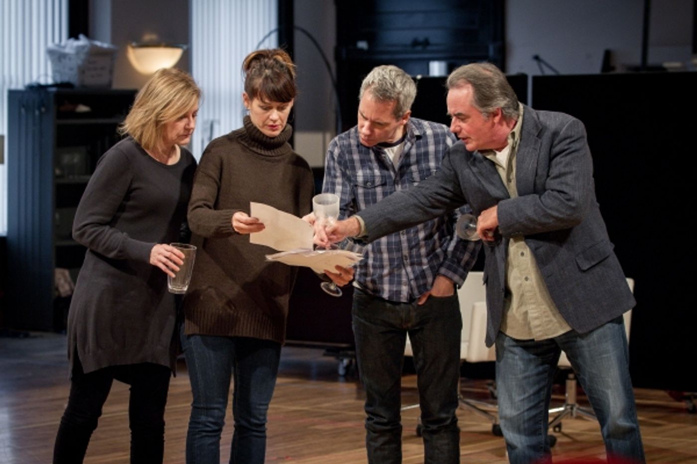 Photo Flash: In Rehearsal with Tom Irwin, Mary Beth Fisher and More for DOMESTICATED at Steppenwolf Photo Flash: In Rehearsal with Tom Irwin, Mary Beth Fisher and More for DOMESTICATED at Steppenwolf Image