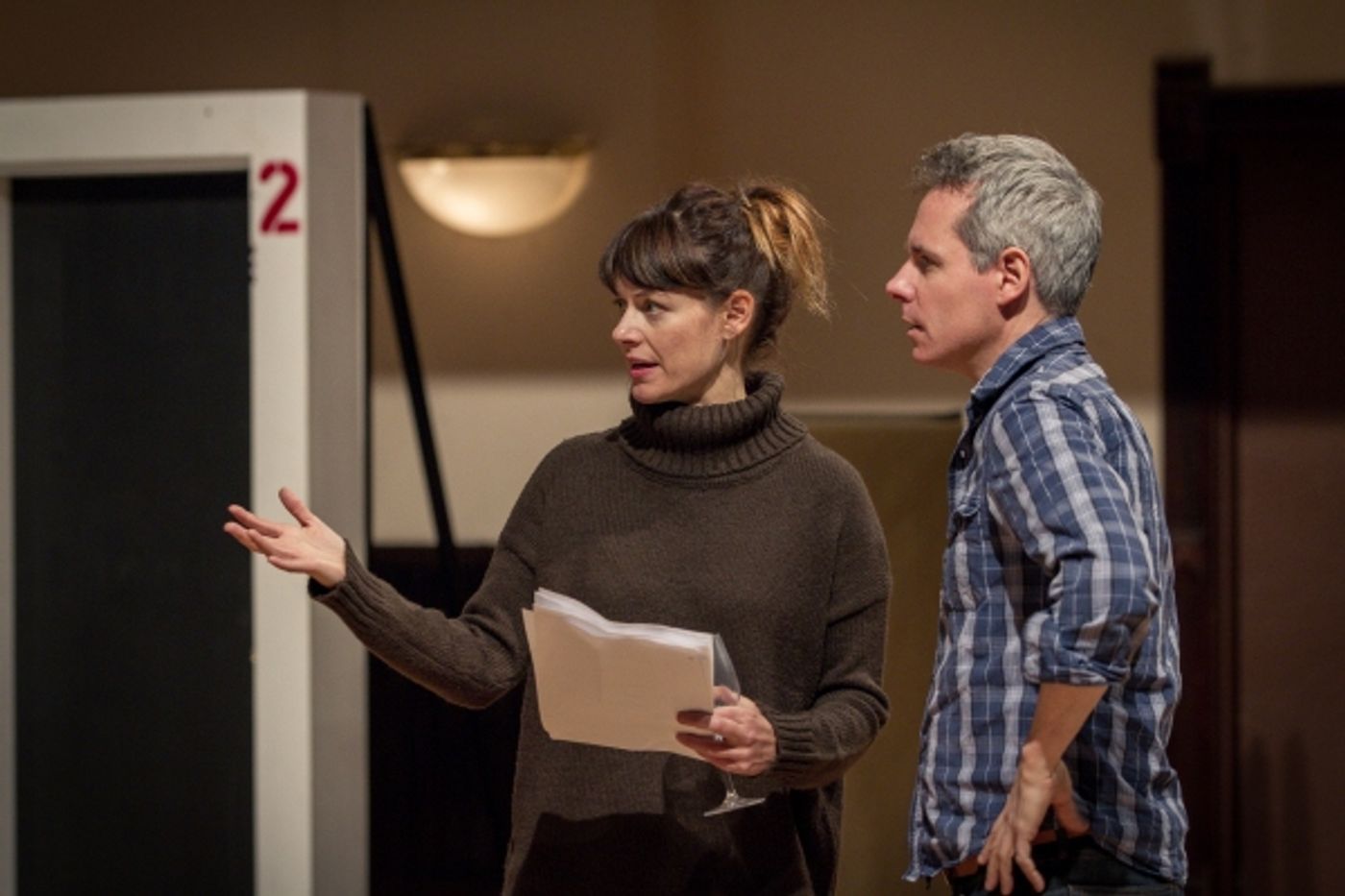 Photo Flash: In Rehearsal with Tom Irwin, Mary Beth Fisher and More for DOMESTICATED at Steppenwolf Photo Flash: In Rehearsal with Tom Irwin, Mary Beth Fisher and More for DOMESTICATED at Steppenwolf Image