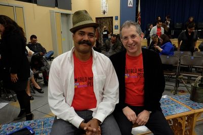  of Arts Engagement Freedome Bradley-Ballentine and Artistic  Barry Edelstein Photo