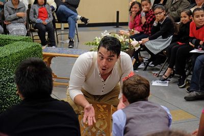 Christopher Salazar as Benedick Photo