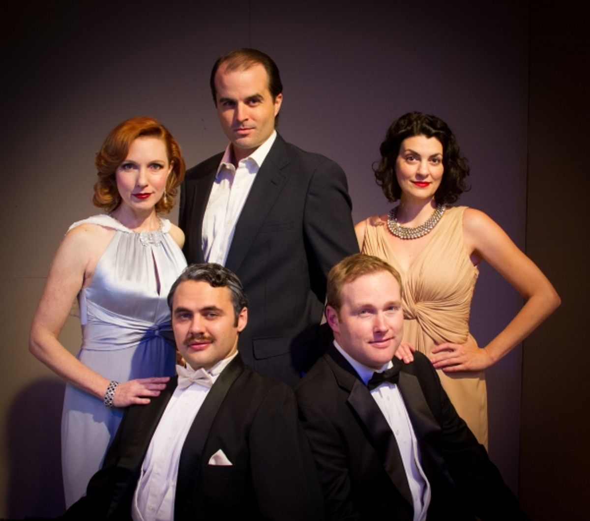 Lara Toner, Stephen Mercantel, Jason Newman, Benjamin Summers and Lara Wright at 