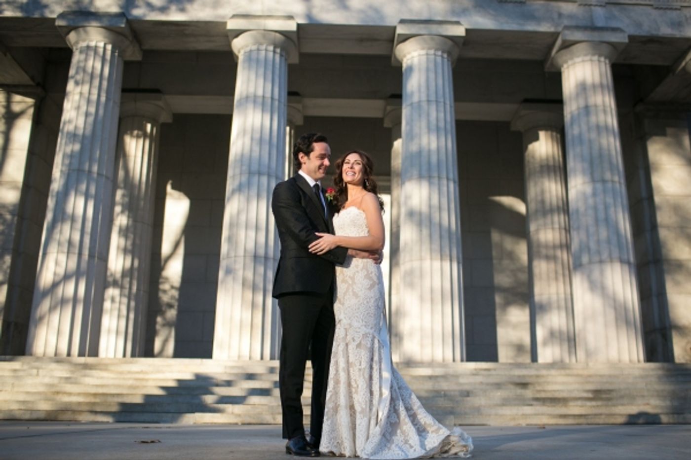 BWW Exclusive Photos: Laura Benanti and Patrick Brown Tie the Knot in Beautiful New York Ceremony Image