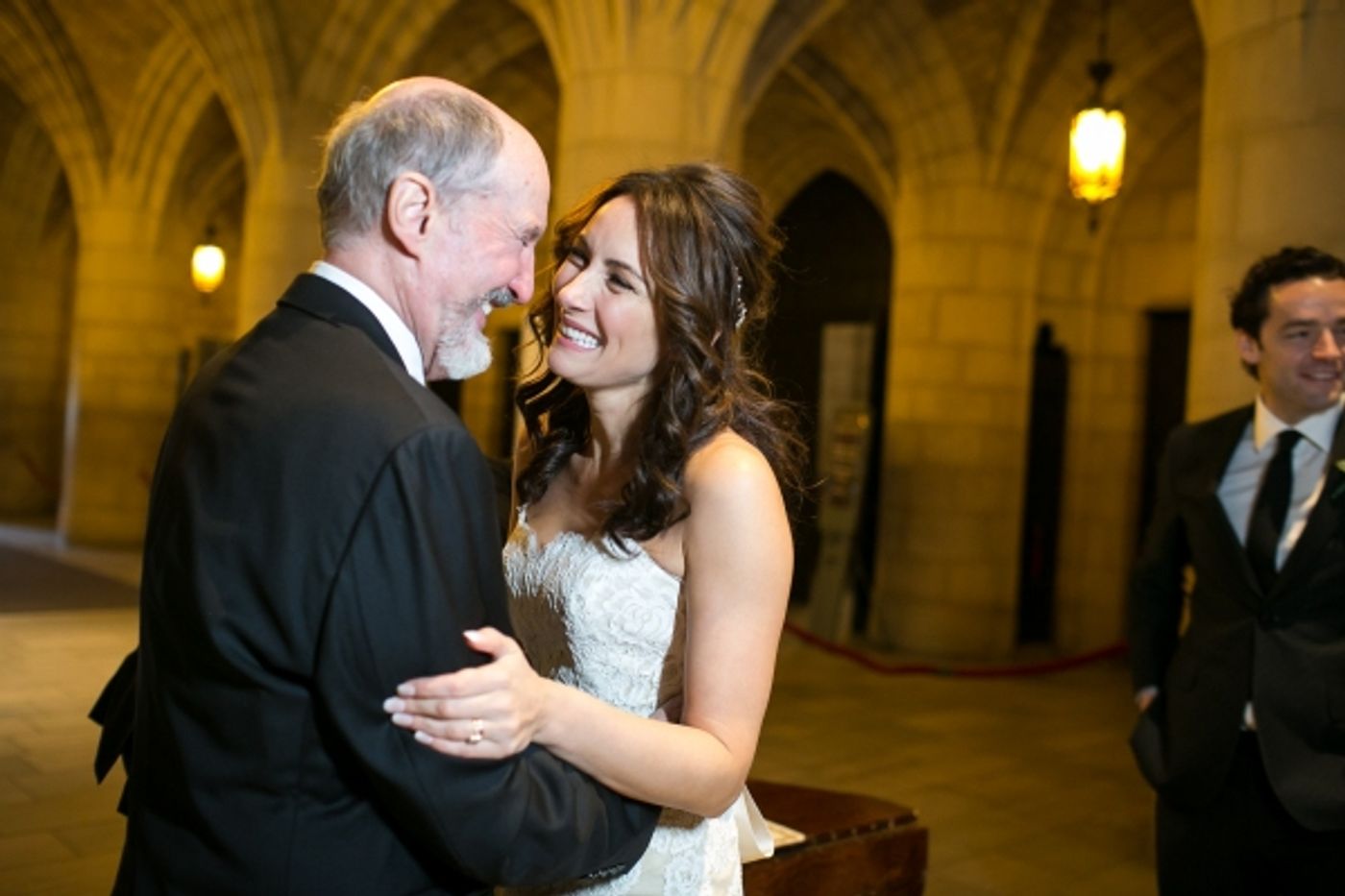 BWW Exclusive Photos: Laura Benanti and Patrick Brown Tie the Knot in Beautiful New York Ceremony Image