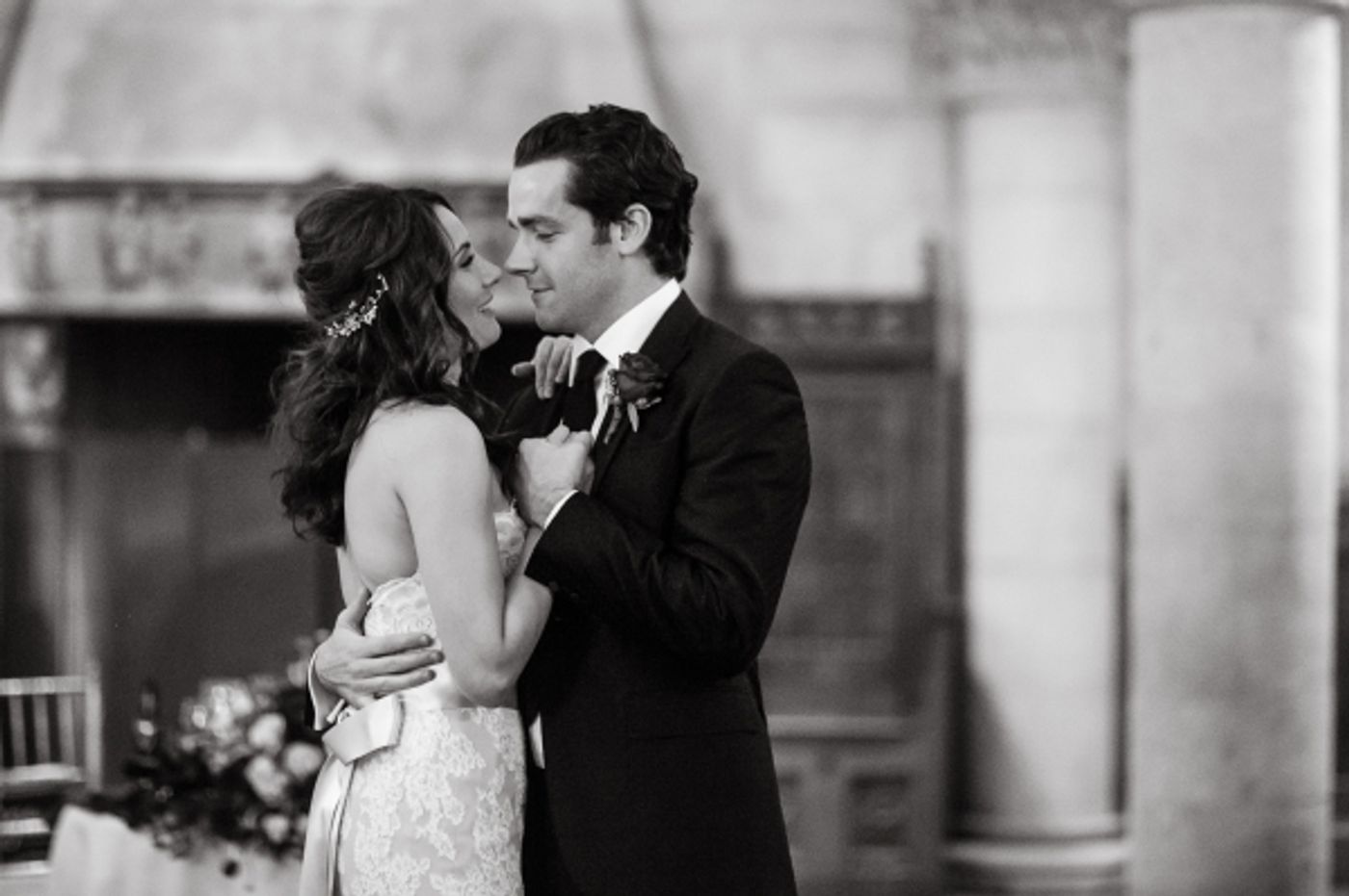 BWW Exclusive Photos: Laura Benanti and Patrick Brown Tie the Knot in Beautiful New York Ceremony Image
