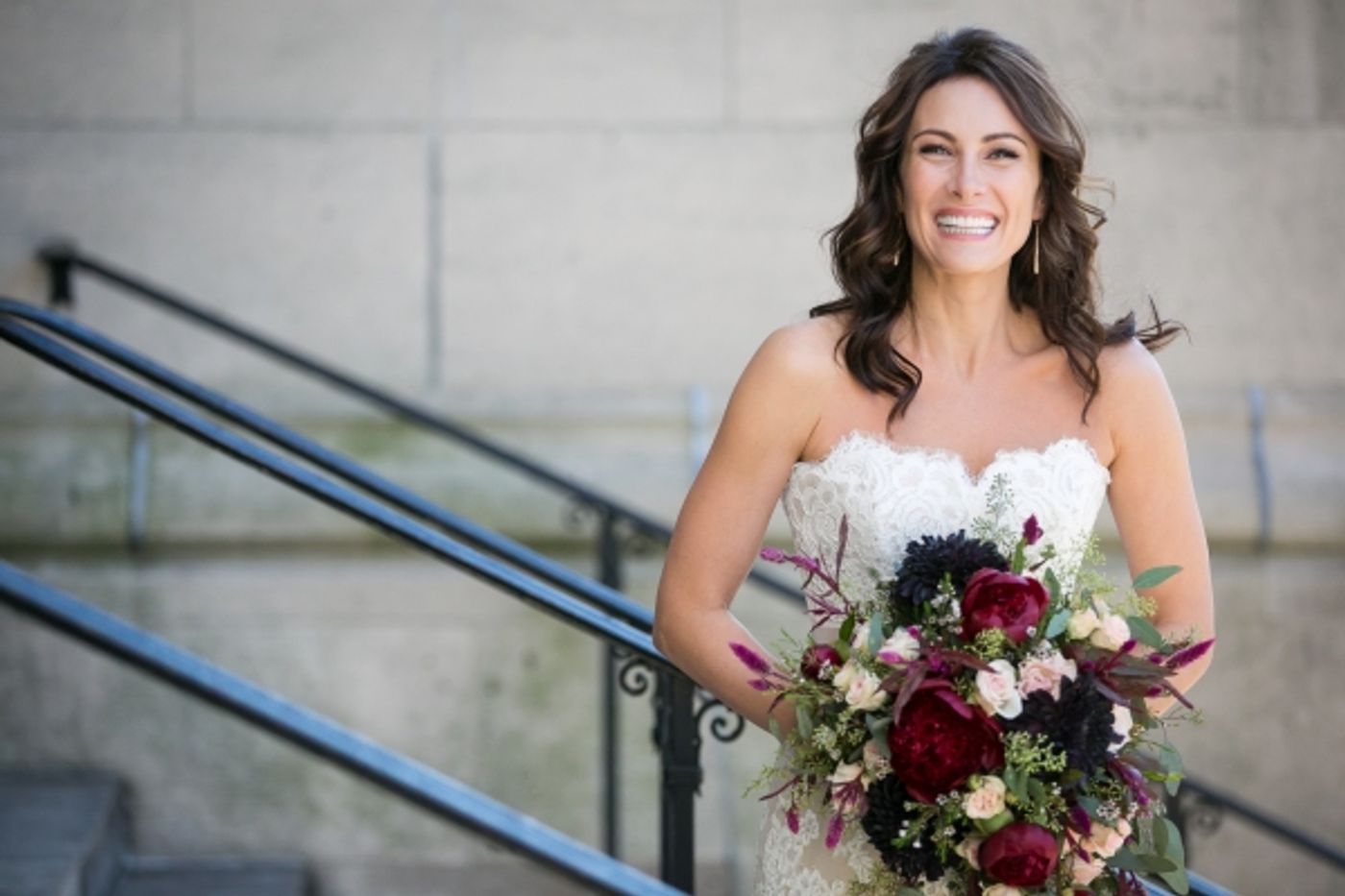 BWW Exclusive Photos: Laura Benanti and Patrick Brown Tie the Knot in Beautiful New York Ceremony Image