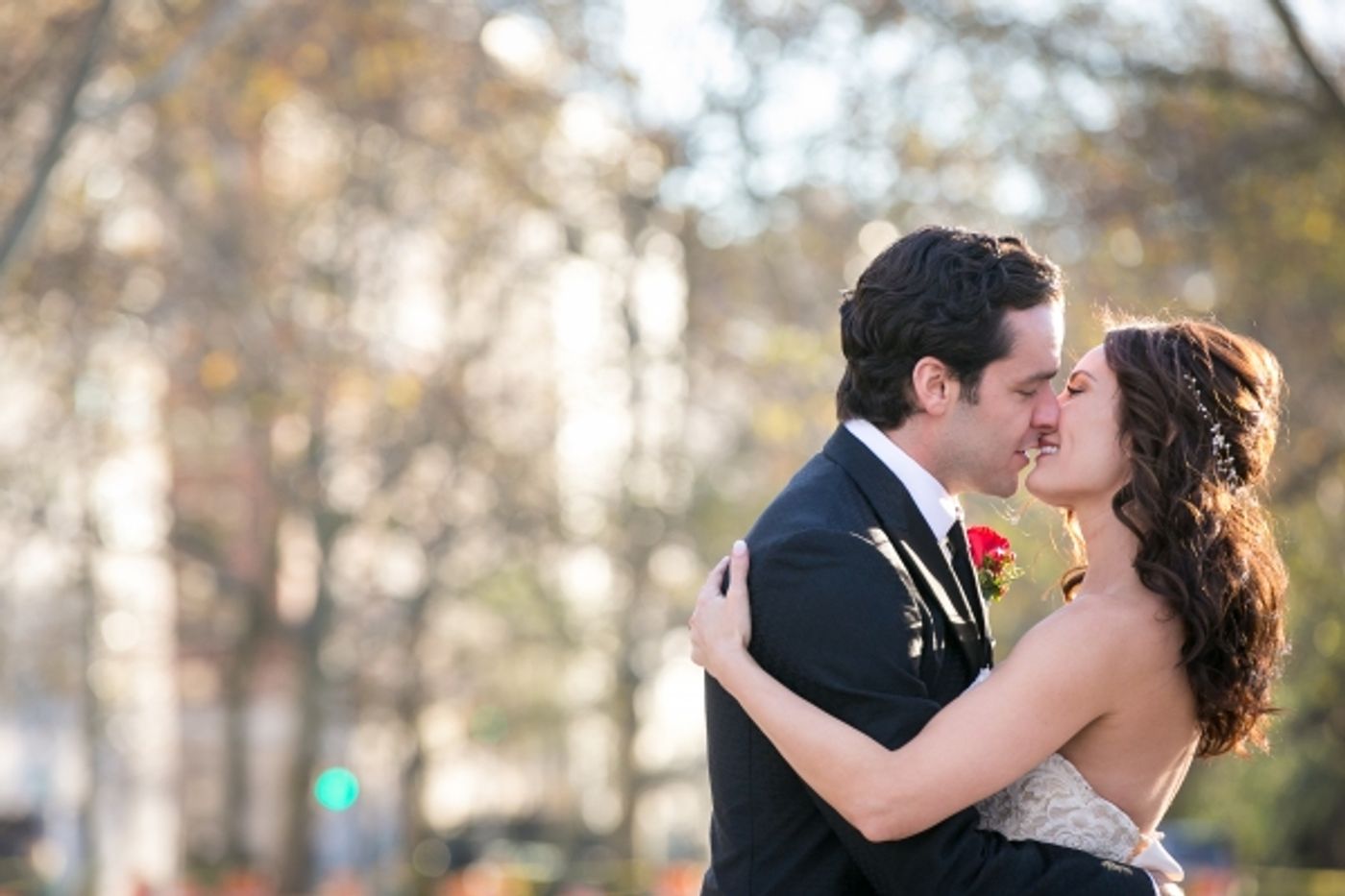 BWW Exclusive Photos: Laura Benanti and Patrick Brown Tie the Knot in Beautiful New York Ceremony Image