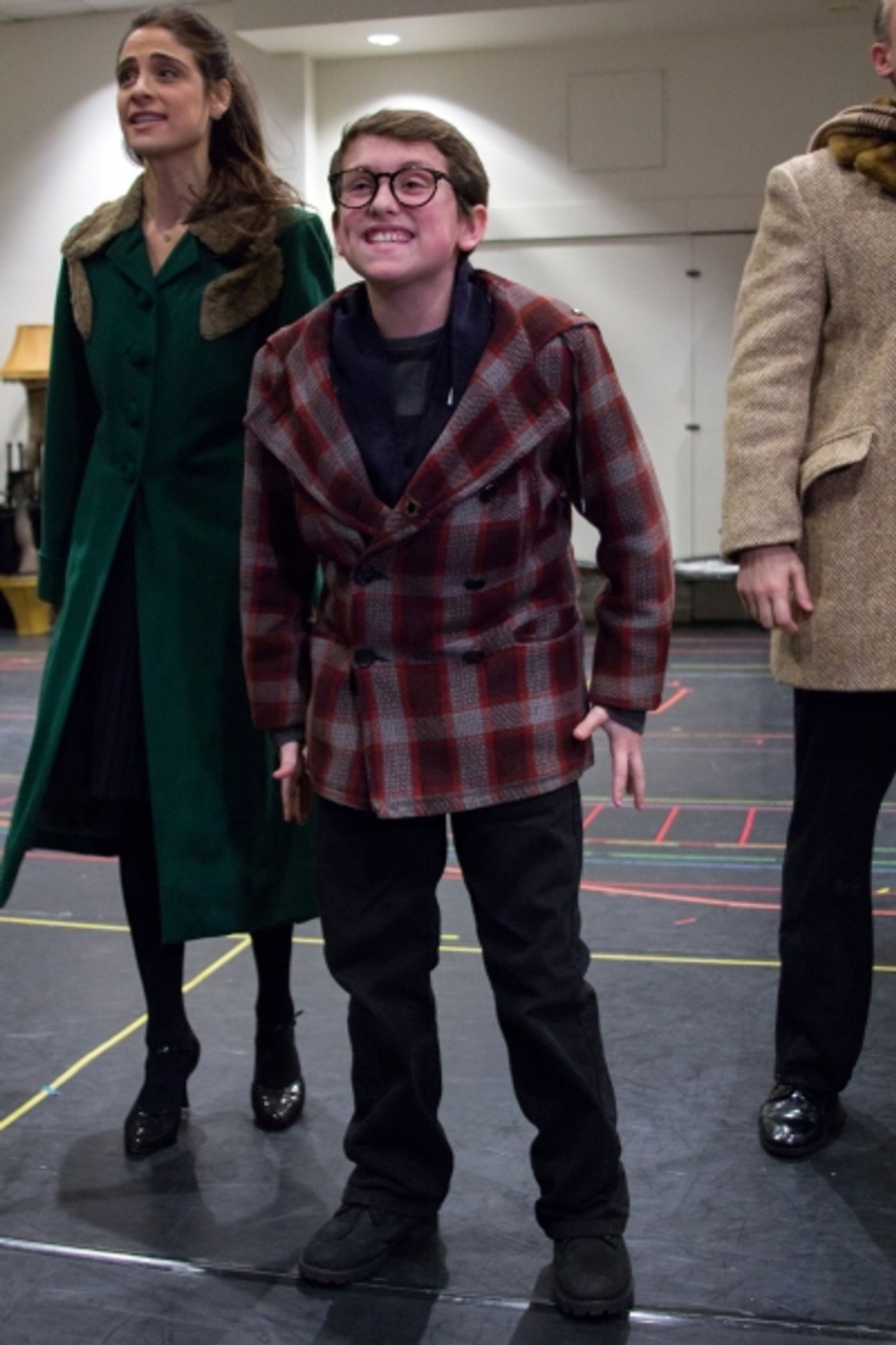 Photo Coverage: Christmas Comes Early in Jersey! In Rehearsal for Paper Mill's A CHIRSTMAS STORY Image