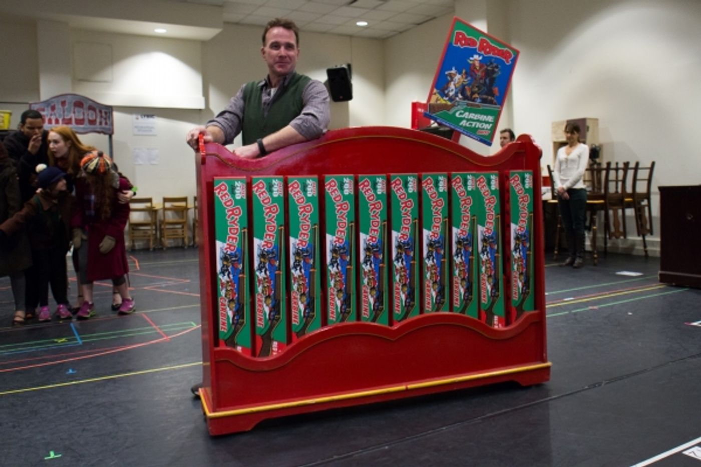Photo Coverage: Christmas Comes Early in Jersey! In Rehearsal for Paper Mill's A CHIRSTMAS STORY Image