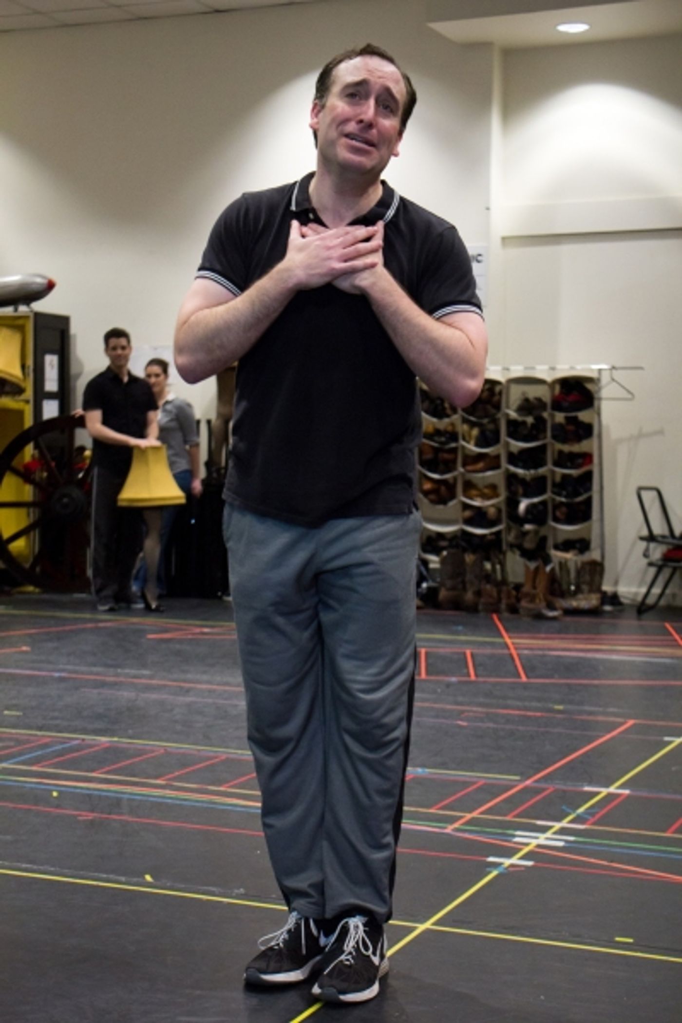 Photo Coverage: Christmas Comes Early in Jersey! In Rehearsal for Paper Mill's A CHIRSTMAS STORY Image
