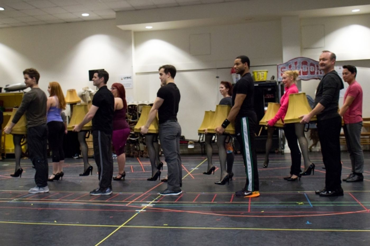 Photo Coverage: Christmas Comes Early in Jersey! In Rehearsal for Paper Mill's A CHIRSTMAS STORY Image
