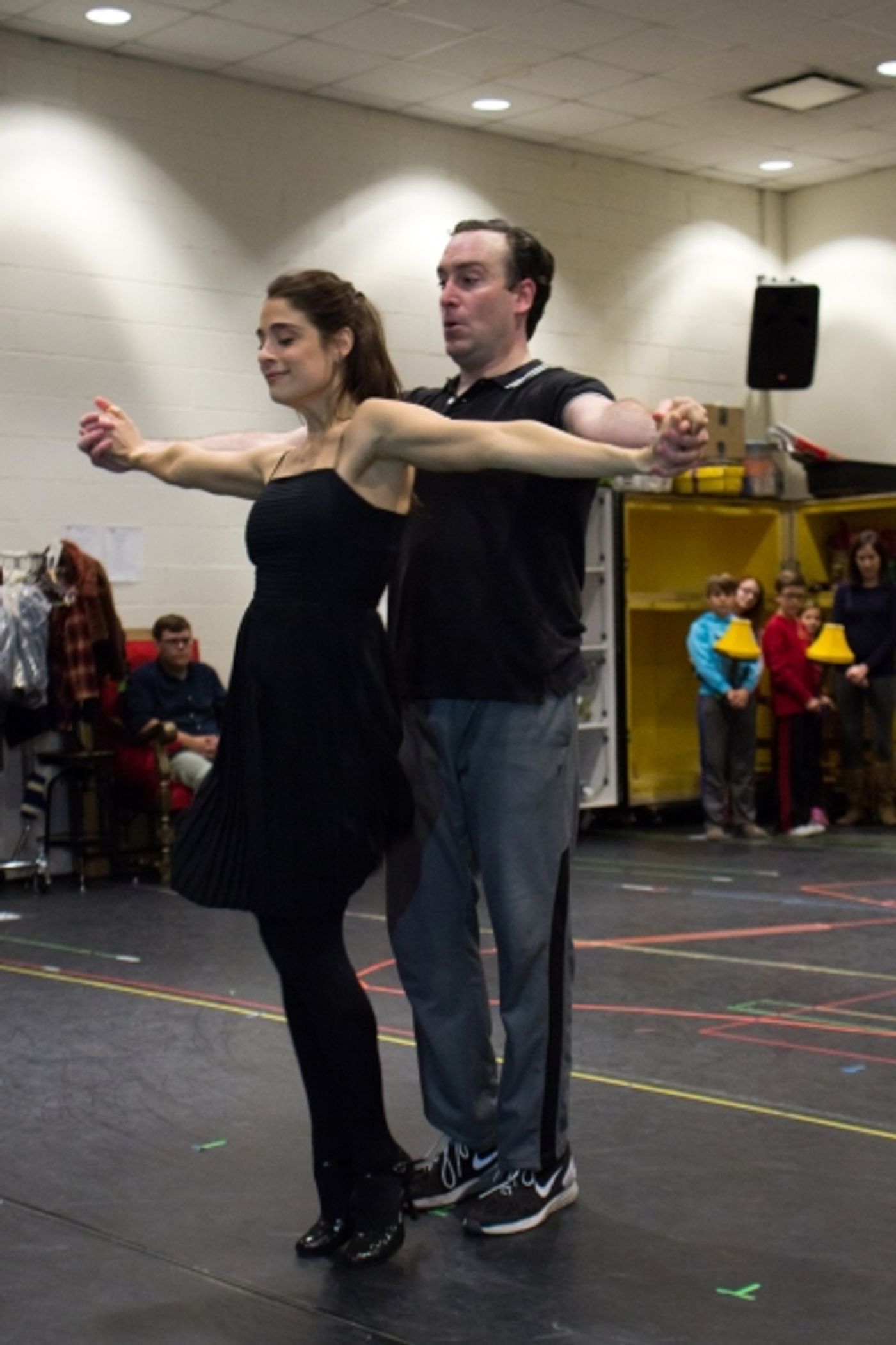 Photo Coverage: Christmas Comes Early in Jersey! In Rehearsal for Paper Mill's A CHIRSTMAS STORY Image