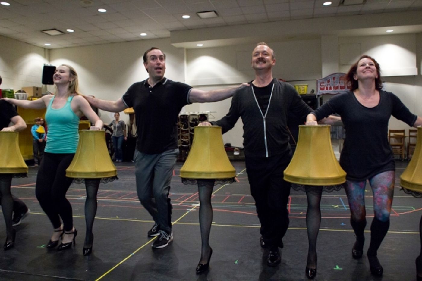 Photo Coverage: Christmas Comes Early in Jersey! In Rehearsal for Paper Mill's A CHIRSTMAS STORY Image