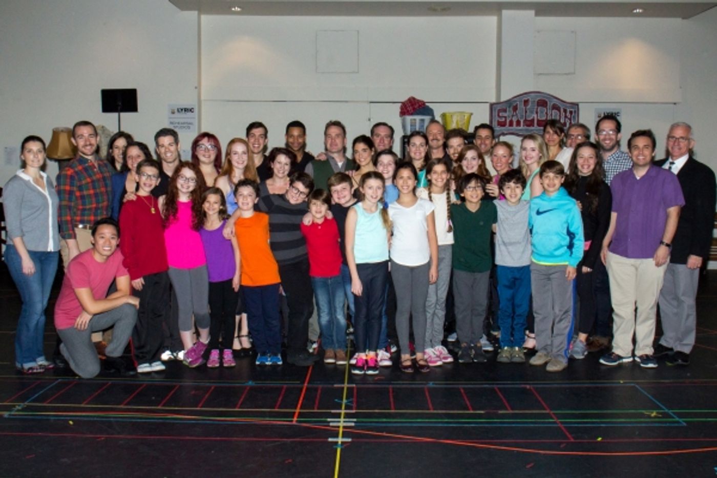 Photo Coverage: Christmas Comes Early in Jersey! In Rehearsal for Paper Mill's A CHIRSTMAS STORY Image