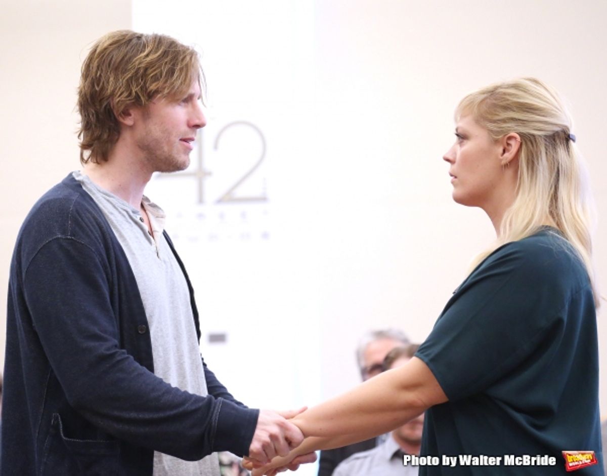 Andrew Samonsky and Elizabeth Stanley  at 