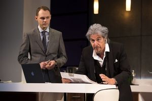 Christopher Denham and Al Pacino @ BroadwayWorld Christopher Denham and Al Pacino Photo