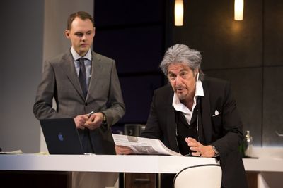 Christopher Denham and Al Pacino  Photo