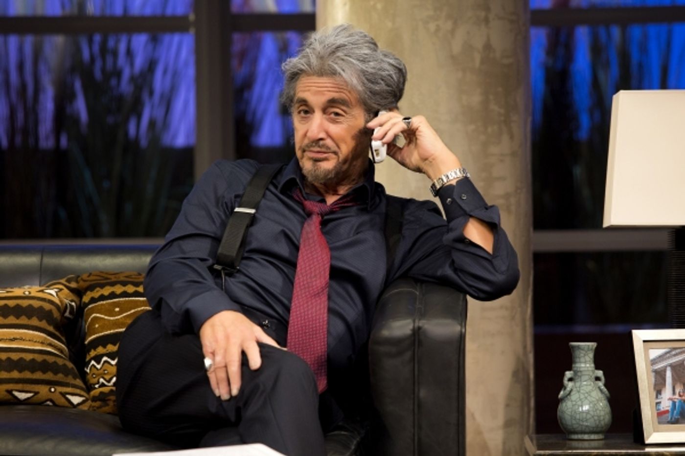 Photo Flash: First Look at Al Pacino and Christopher Denham in CHINA DOLL on Broadway!  Image