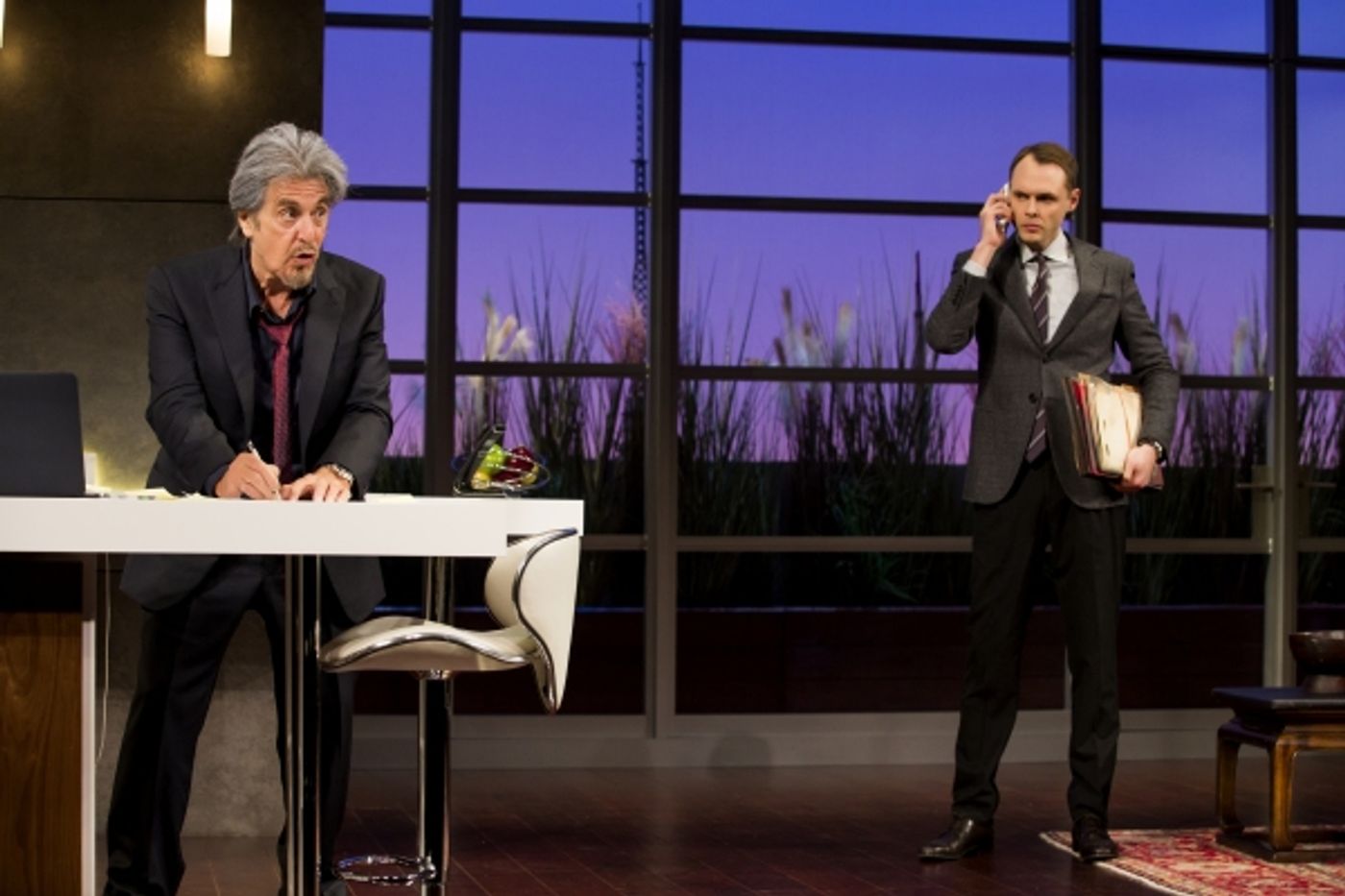 Photo Flash: First Look at Al Pacino and Christopher Denham in CHINA DOLL on Broadway!  Image