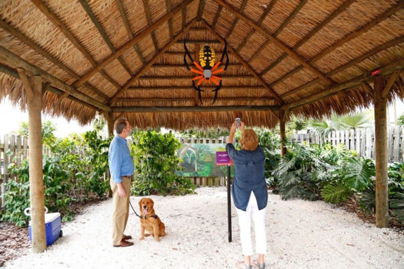 Photo Flash: Mounts Botanical Garden Welcomes 100 VIPs to NATURE CONNECTS: ART WITH LEGO BRICKS  Image