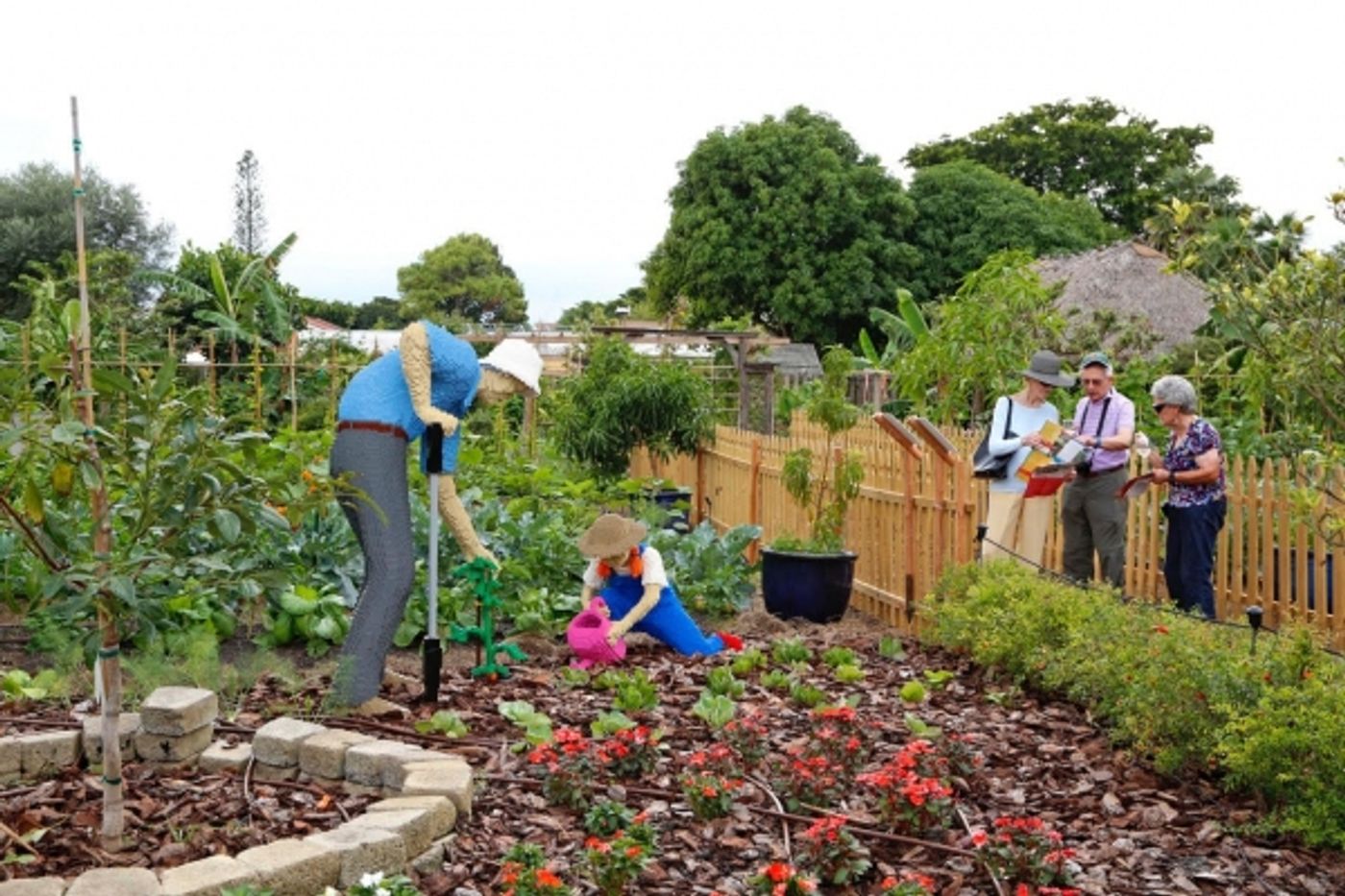 Photo Flash: Mounts Botanical Garden Welcomes 100 VIPs to NATURE CONNECTS: ART WITH LEGO BRICKS  Image