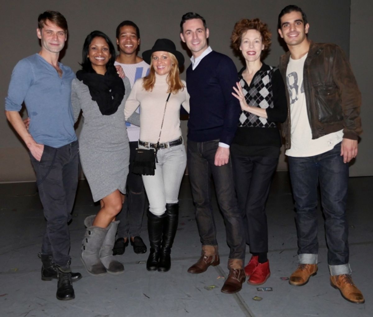 Candace Cameron Bure, Dilini, Attila Joey Csiki, Adam Rogers, Max von Essen, Veanne Cox and Jeffrey C. Sousa at 