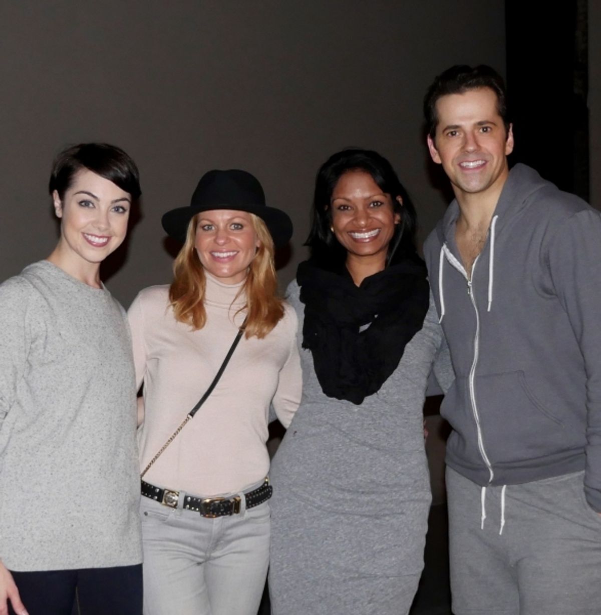 Leanne Cope, Candace Cameron Bure, Dilini and Robert Fairchild at 