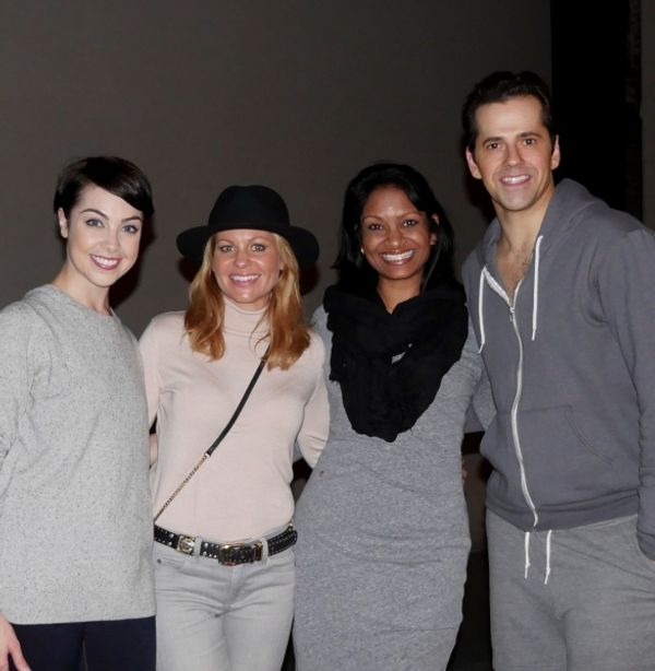 Leanne Cope, Candace Cameron Bure, Dilini and Robert Fairchild Photo