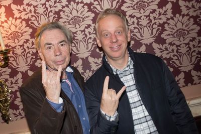 Andrew Lloyd Webber and Mike White Photo
