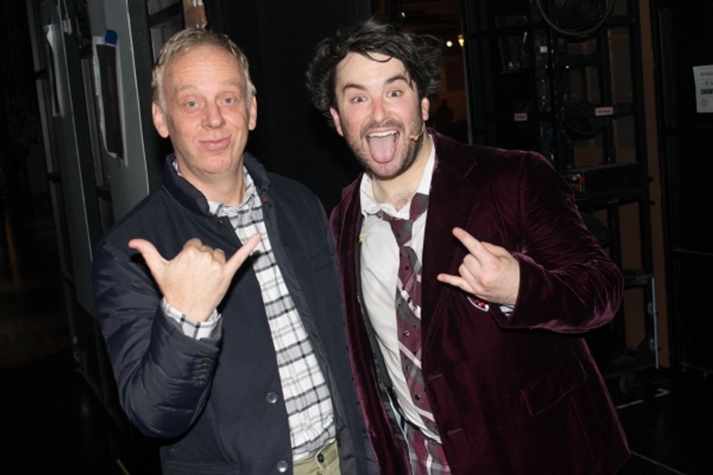 Photo Flash: Mike White Rocks Out at SCHOOL OF ROCK!  Image