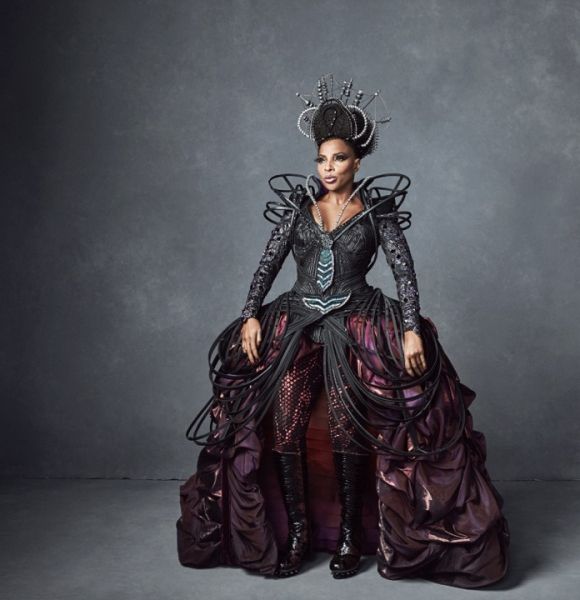 Photo Flash: Evillene Has Arrived! First Look at Mary J. Blige in Costume for NBC's THE WIZ LIVE!  Image