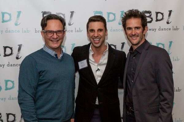Josh Prince, Andy Blankenbuehler and Ben Rodriguez-Cubenas Photo
