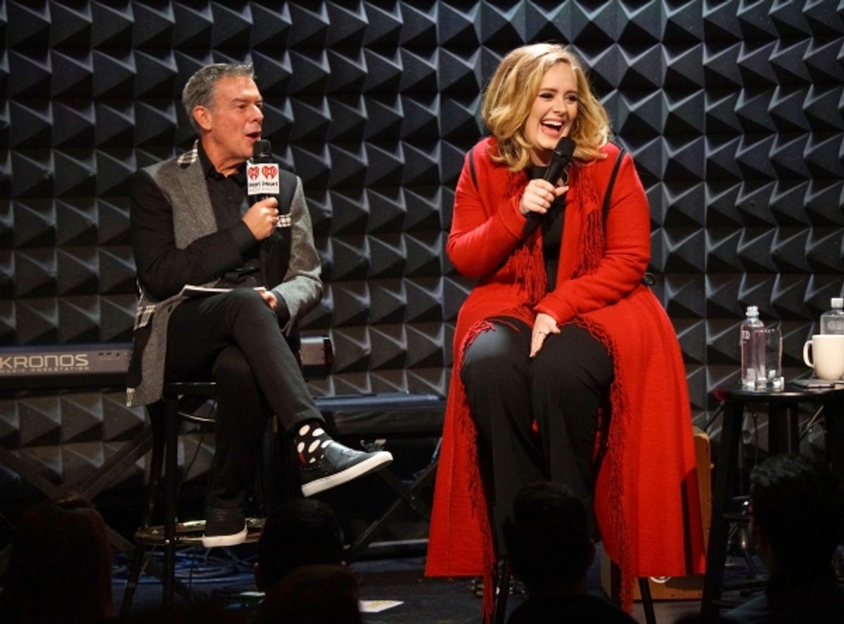 Elvis Duran and Adele at 