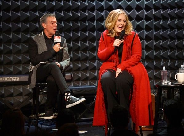 Elvis Duran and Adele Photo