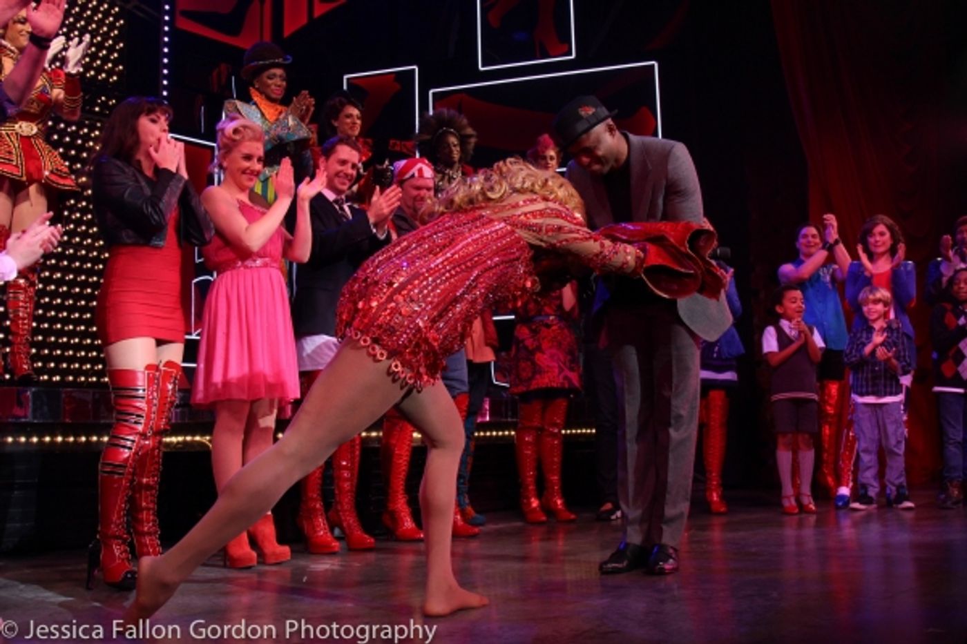 Photo Coverage: Inside Tony Winner Billy Porter's Last KINKY BOOTS Curtain Call  Image