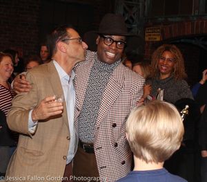 Hal Luftig and Billy Porter @ BroadwayWorld Hal Luftig and Billy Porter Photo