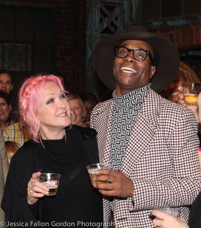 Cyndi Lauper and Billy Porter Photo