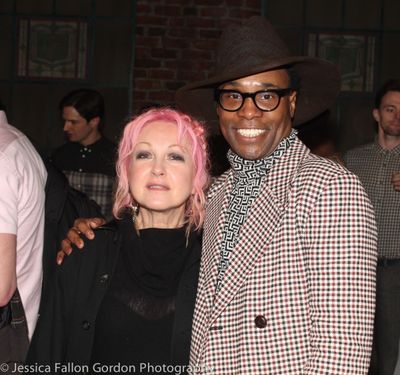 Cyndi Lauper and Billy Porter Photo