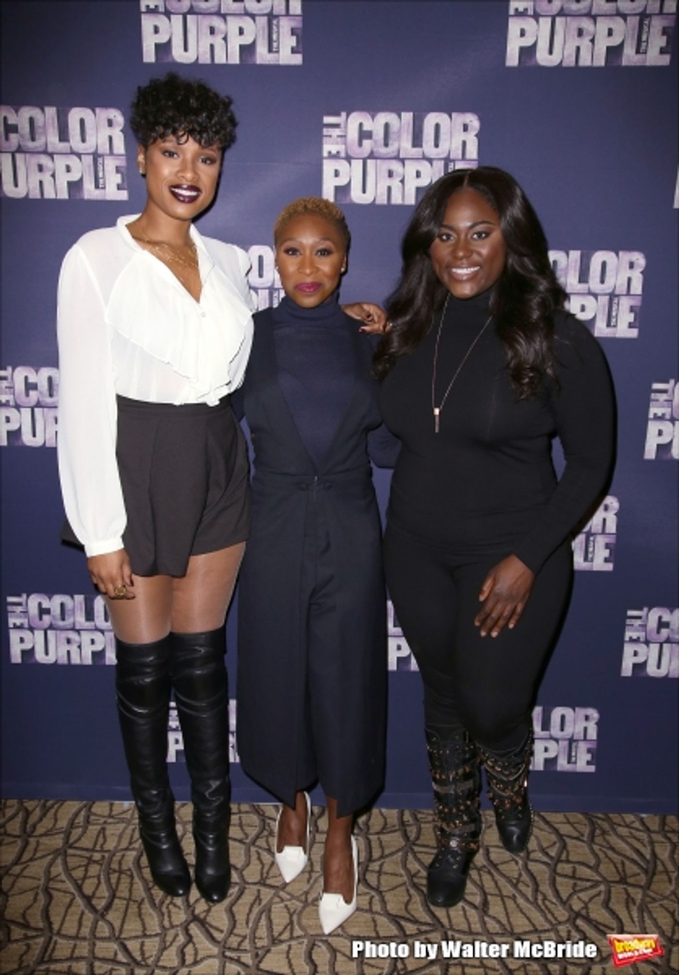 Photo Coverage: Meet THE COLOR PURPLE's Jennifer Hudson, Cynthia Erivo, Danielle Brooks, and More Image