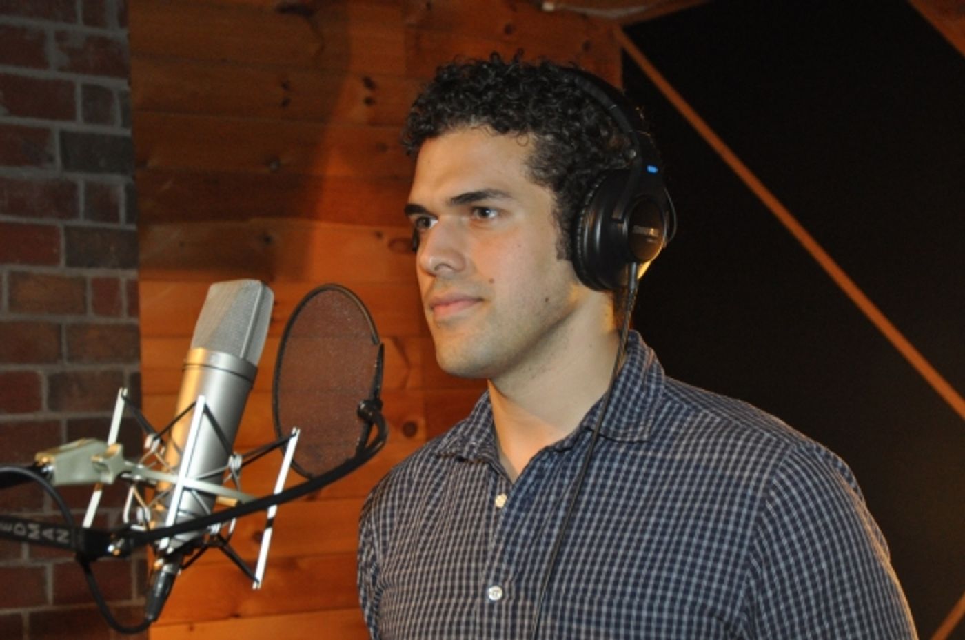 Exclusive Photo Coverage: FUN HOME Company Lays Down Their Track for Carols For A Cure Image