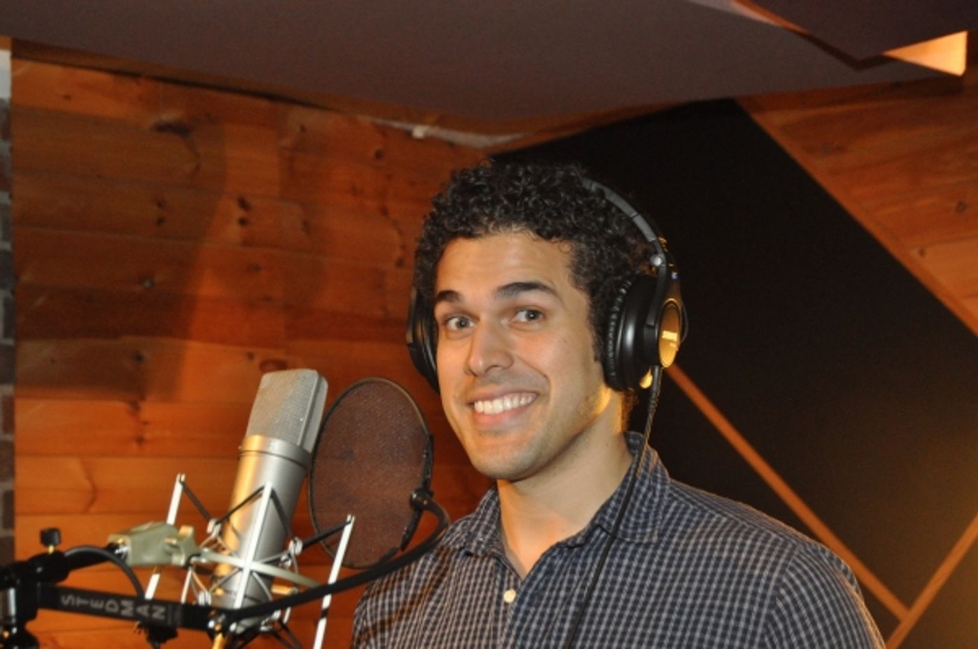 Exclusive Photo Coverage: FUN HOME Company Lays Down Their Track for Carols For A Cure Image