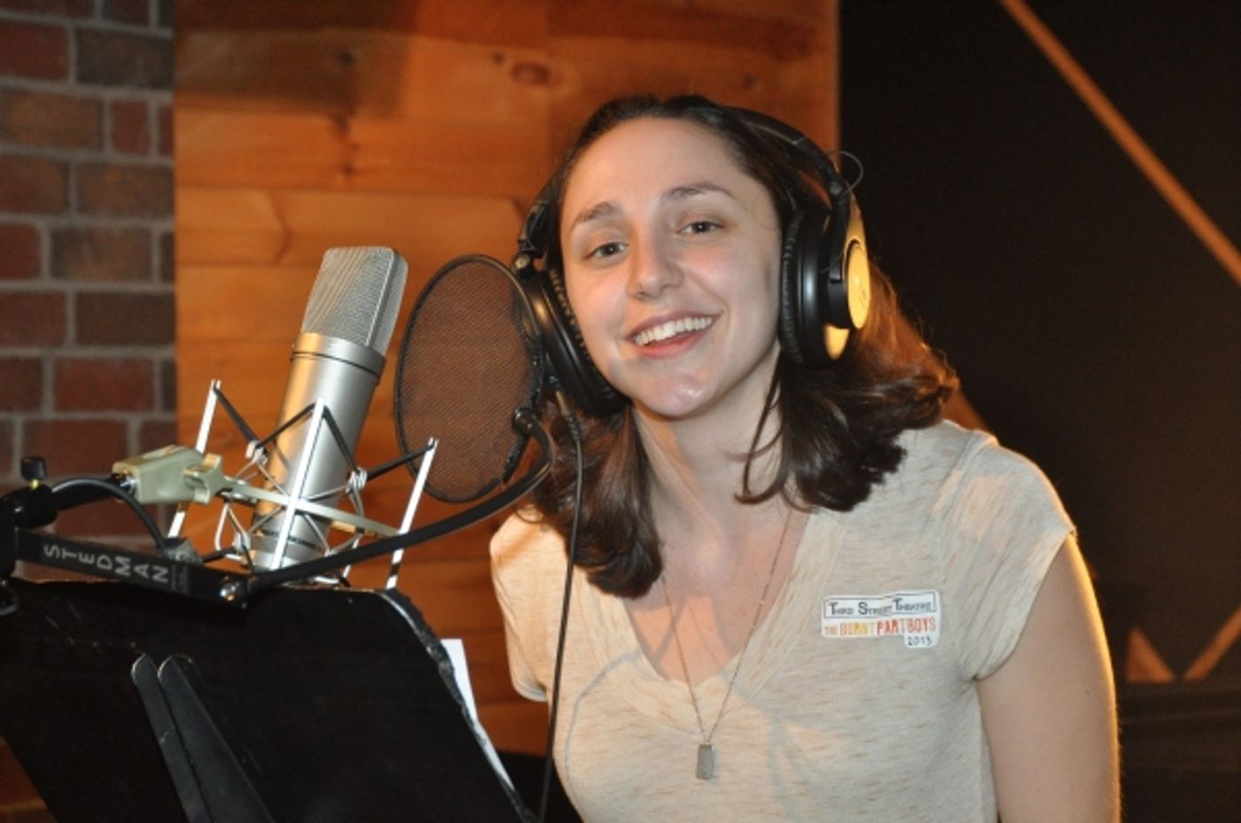 Exclusive Photo Coverage: FUN HOME Company Lays Down Their Track for Carols For A Cure Image