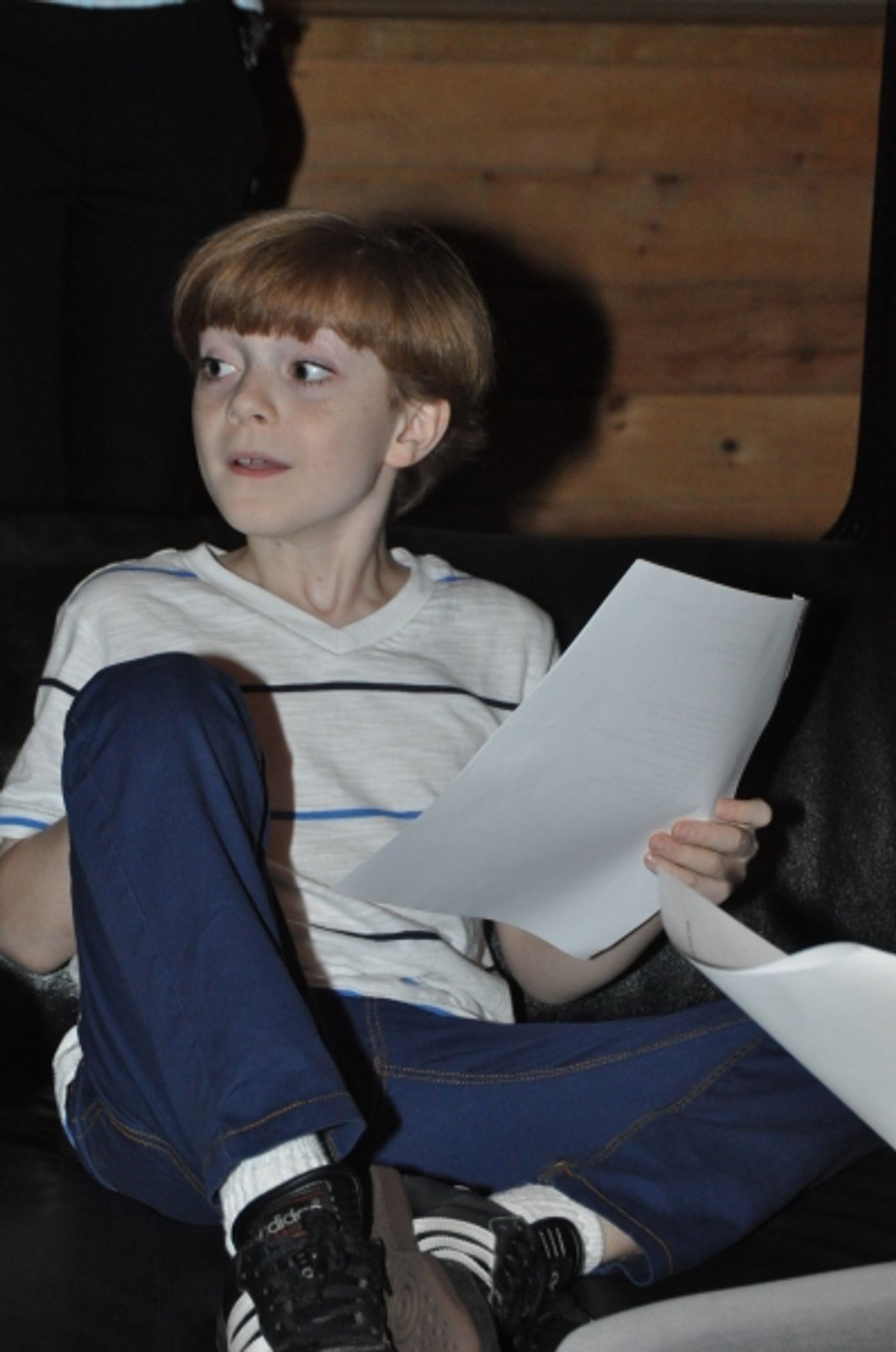 Exclusive Photo Coverage: FUN HOME Company Lays Down Their Track for Carols For A Cure Image