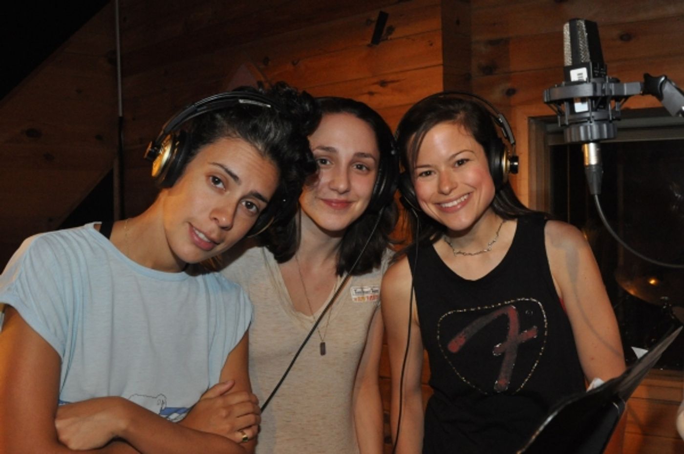 Exclusive Photo Coverage: FUN HOME Company Lays Down Their Track for Carols For A Cure Image
