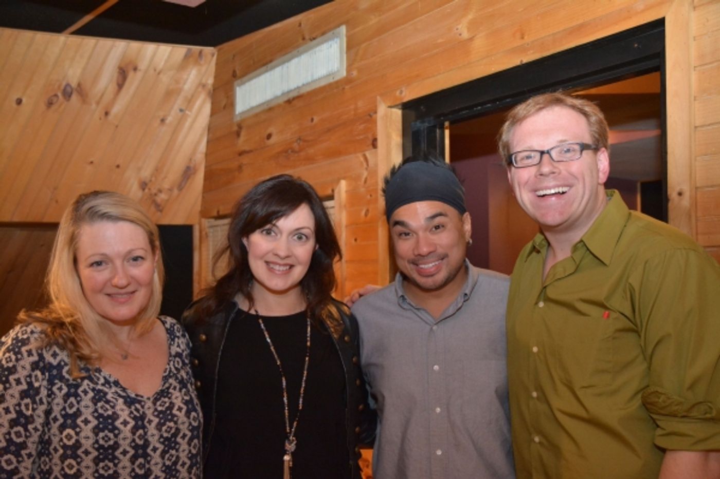 Exclusive Photo Coverage: A GENTLEMAN'S GUIDE TO LOVE AND MURDER Gets in the Holiday Spirit for Carols For A Cure Image
