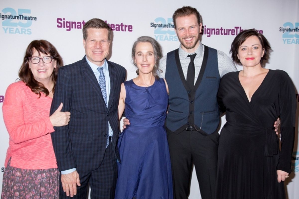 Ann Dowd, Bill Rauch, Naomi Wallace, Bill Heck, Dagmara Dominczyk at 