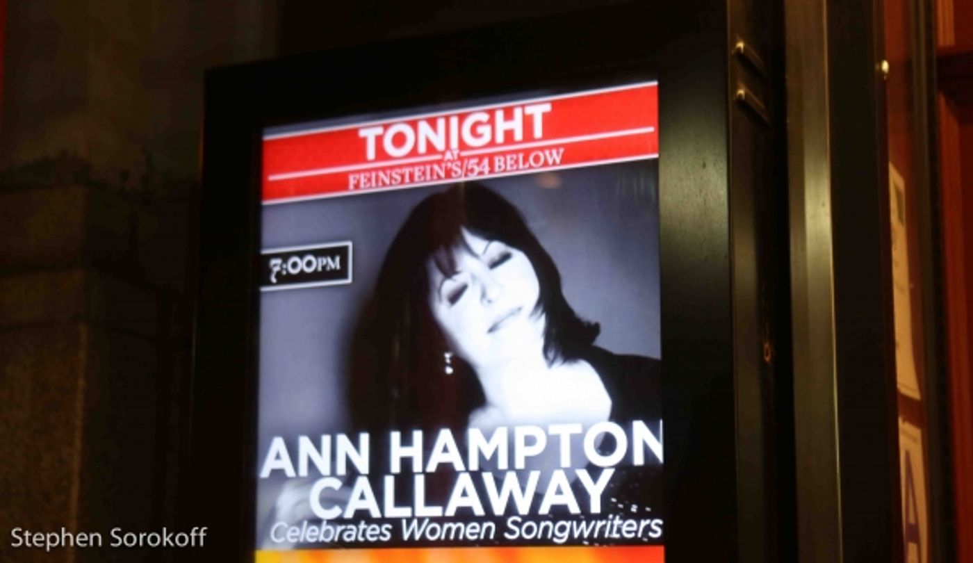 Photo Coverage: Ann Hampton Callaway Celebrates Women Songwriters at Feinstein's 54 Below  Image