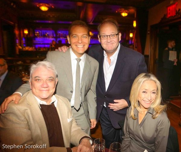 Rex Reed, Michael Feinstein, Marc Cherry, creator Desperate Housewives, Eda Sorokoff Photo
