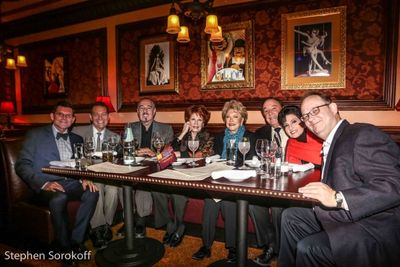 Terrence Flannery, Michael Feinstein,Marc Rosen, Arlene Dahl, Ginny Mancini, Allan La Photo